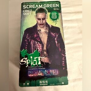 Suicide squad Green Matern hair dye collectable discontinued sealed